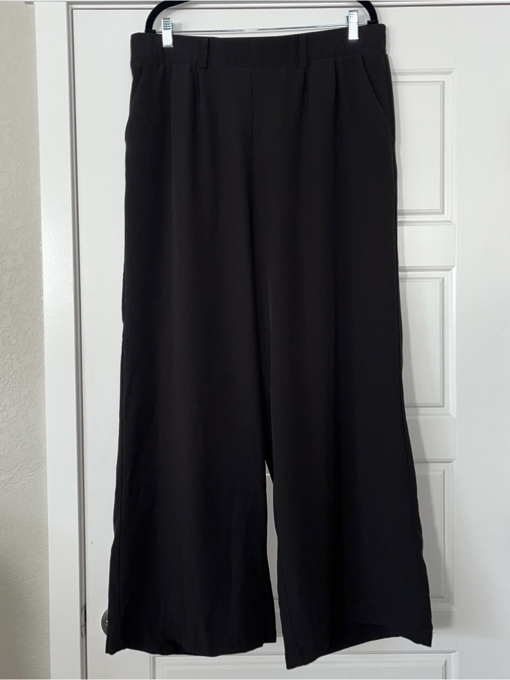 Torrid Plus Size 2x Wide Leg High Rise Black Pants